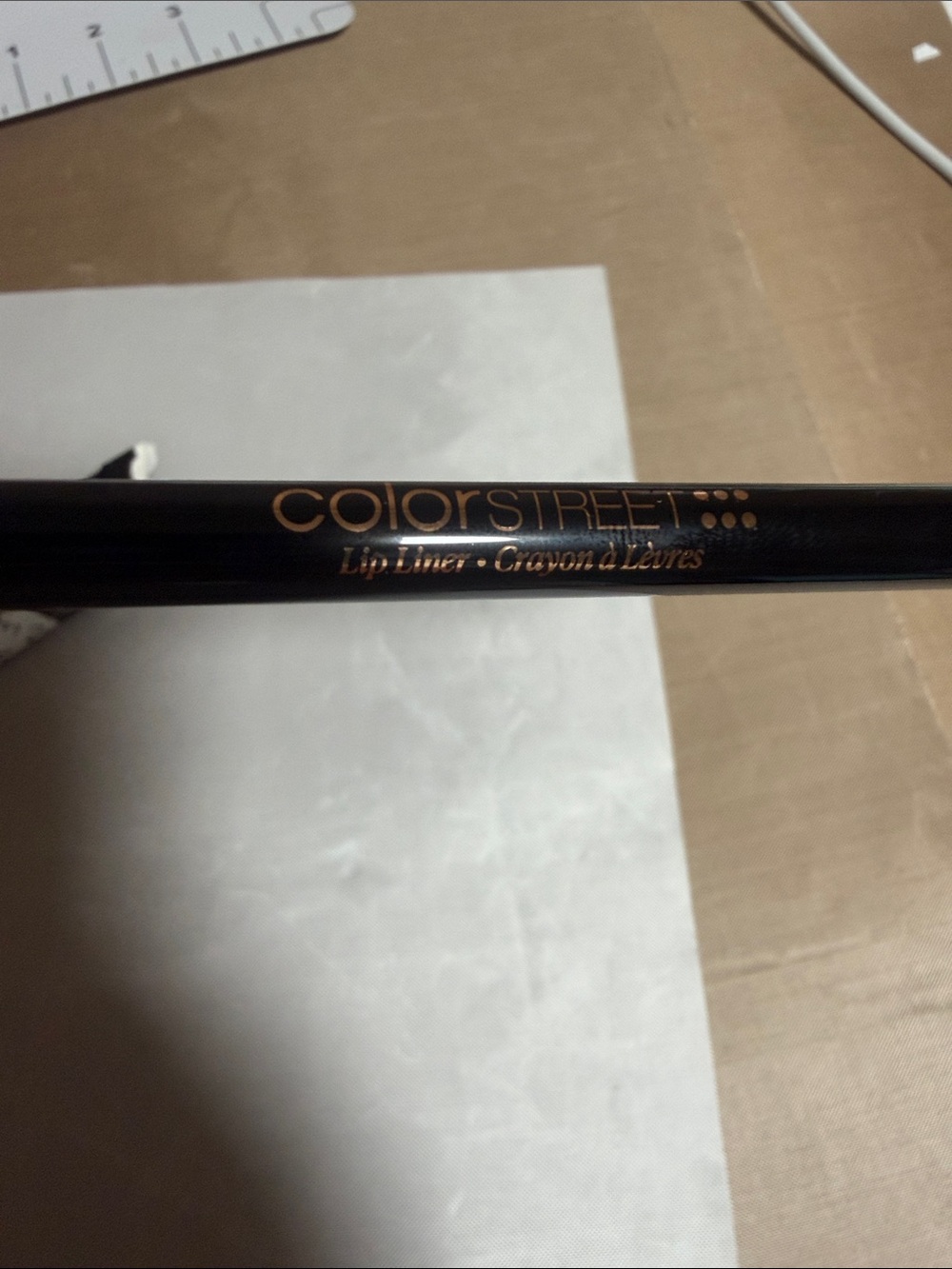 New!!! Color Street pink Lip Liner with Gold Logo